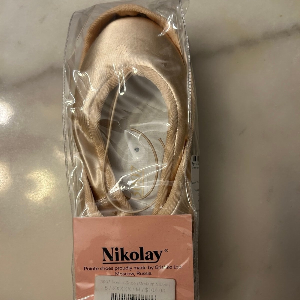 Nikolay Satin Pointe Shoes